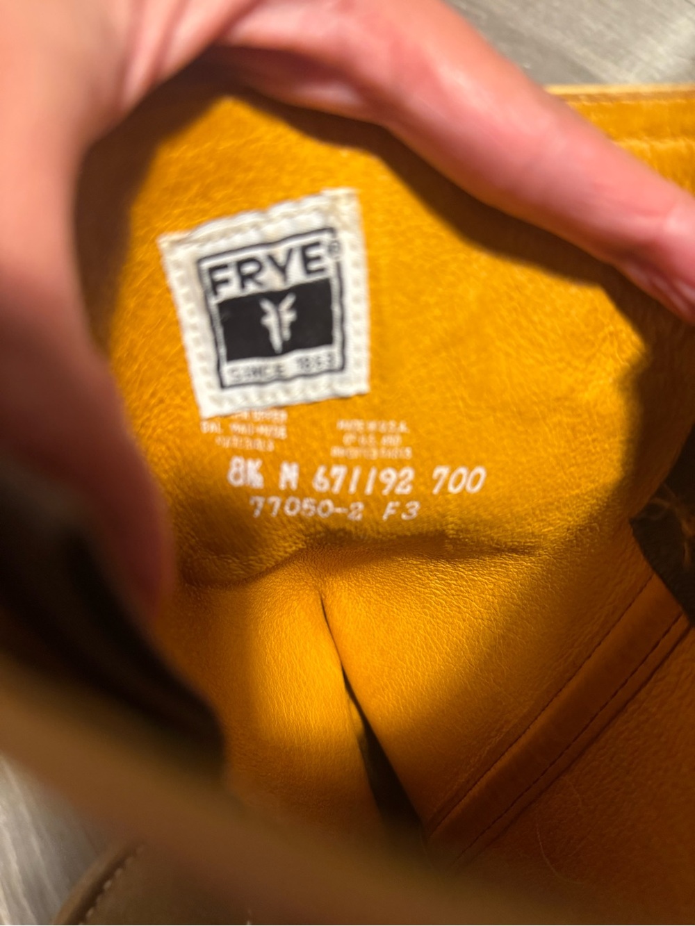 Authentic Frye Banana Campus Boots - Picture 13 of 14